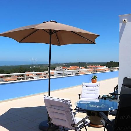 Sitio Penthouse - Big Terrace With Sea View & Bbq Villa Nazare Exterior photo